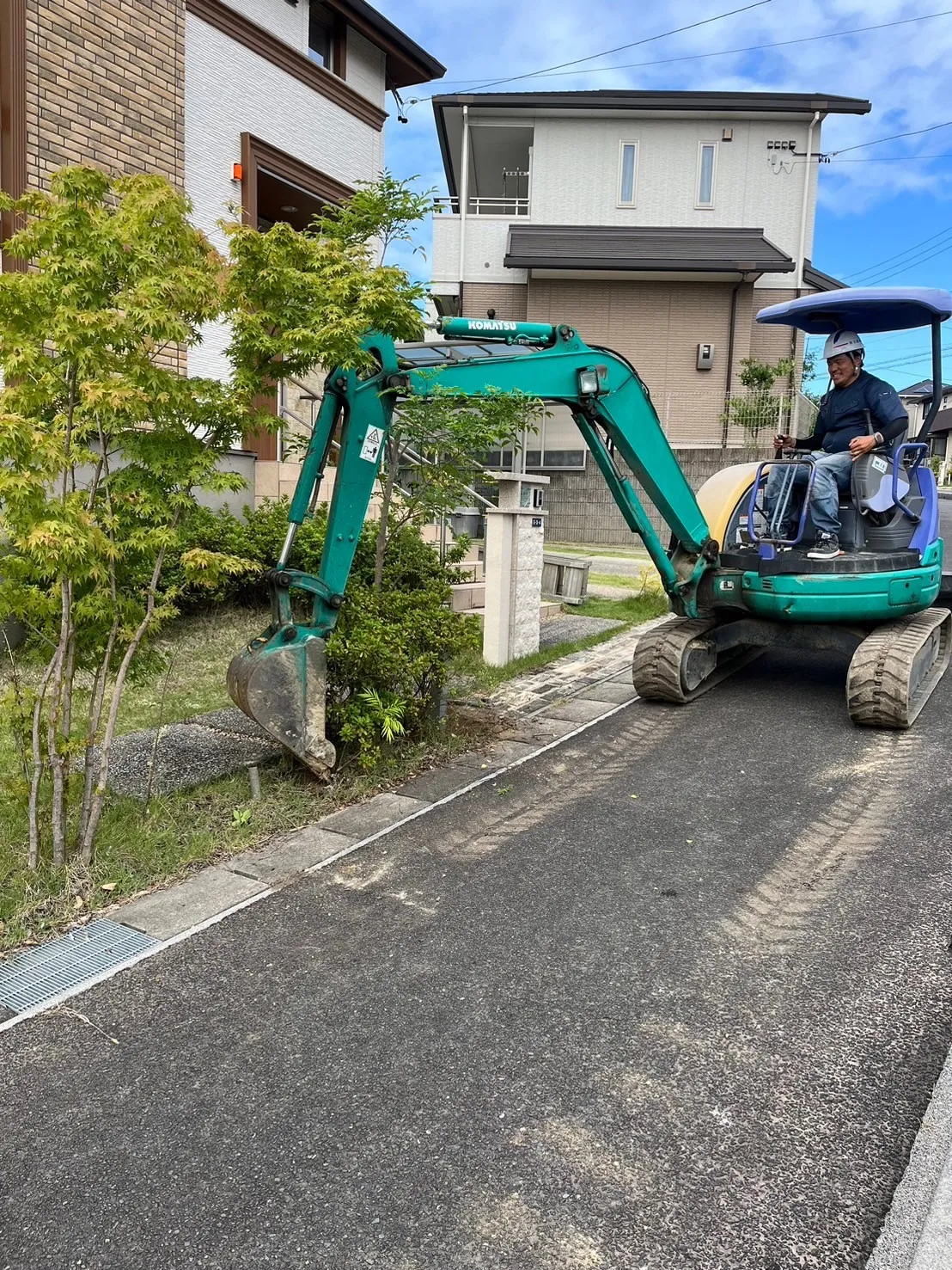 【四日市市・外構工事】駐車場拡張