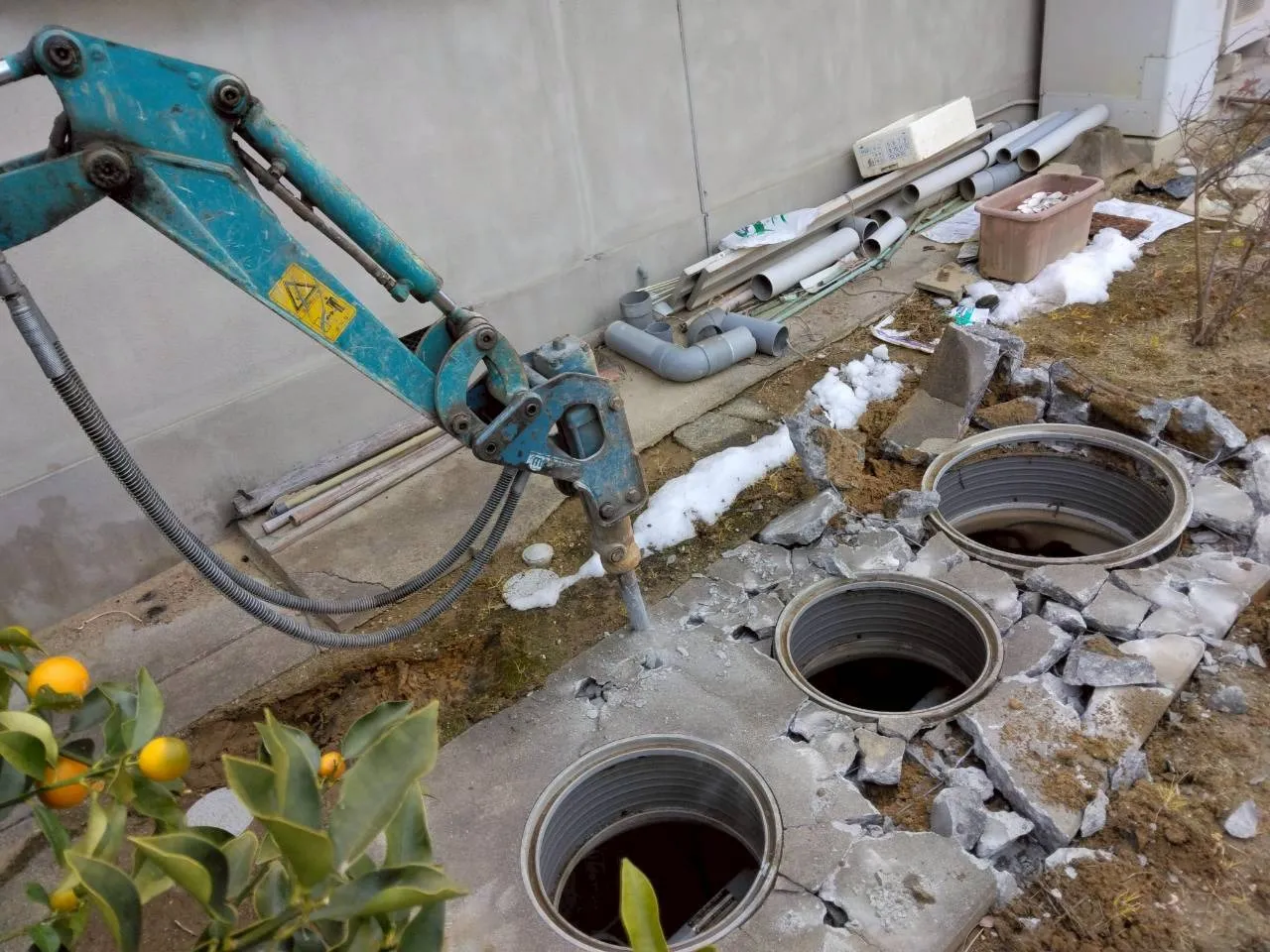 【鈴鹿・四日市】下水切替工事